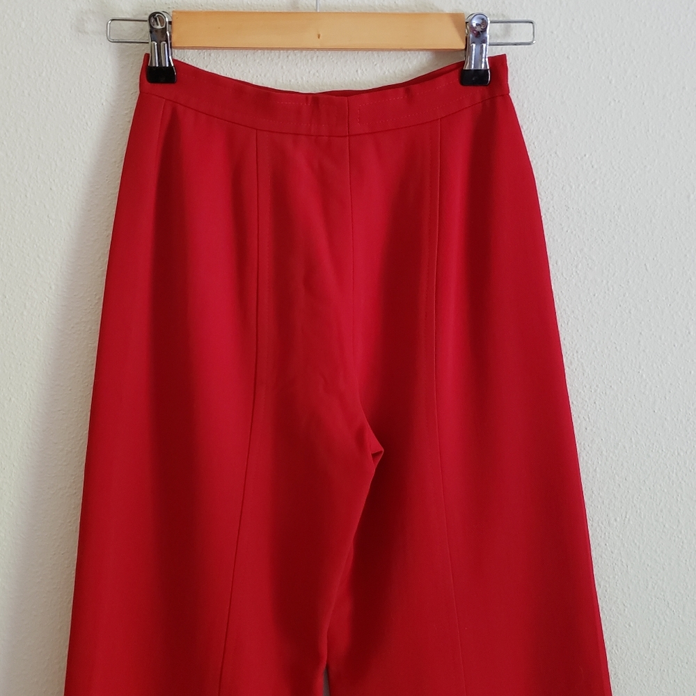Vintage 70s Ungaro Parallele Flare Trousers - Picture 5 of 6